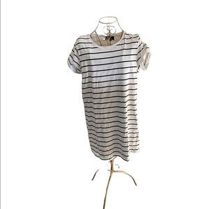 Lulu’s striped tee shirt dress M 95% cotton